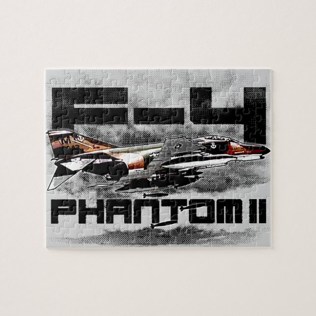F-4 Phantom II Jigsaw Puzzle (Horizontal)
