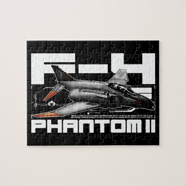 F-4 Phantom II Jigsaw Puzzle (Horizontal)