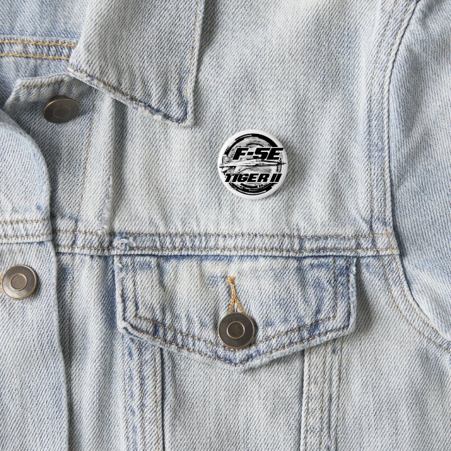 F-5E Tiger II 3 Cm Round Badge (In Situ)