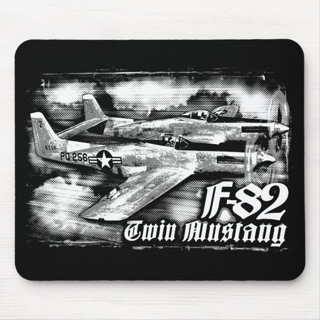 F-82 Twin Mustang Mouse Pad (Front)