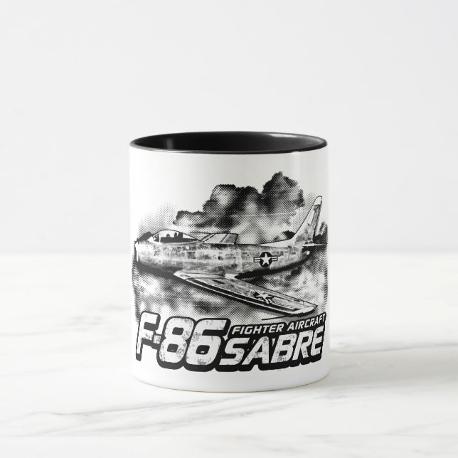 F-86 Sabre Mug (Center)