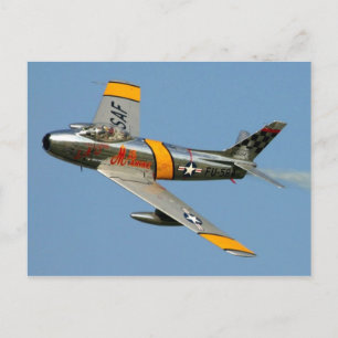 F-86 Sabre Postcard