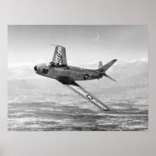 F-86 Sabre Poster