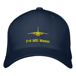 F-8 Crusader Golf Hat W/Call Sign on Back