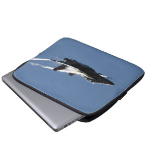 F/A-18, CF-18 Hornet Aircraft Action Photo Design Laptop Sleeve
