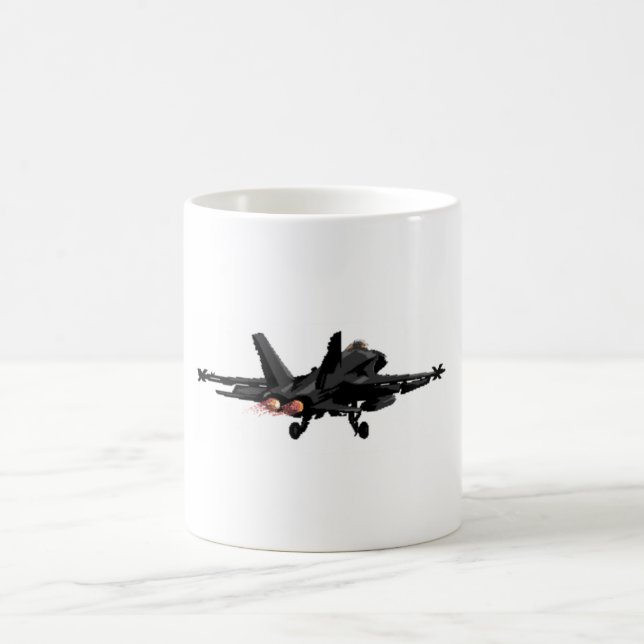 F/A-18 Hornet  Fighter Jet Mug (Center)