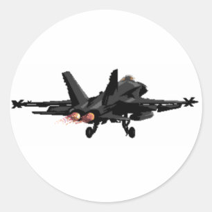F/A-18 Hornet Fighter Jet Stickers