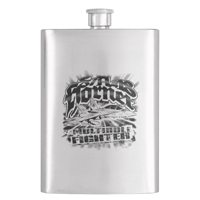 F/A-18 Hornet Flask Classic Flask (Front)