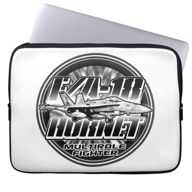 F/A-18 Hornet Laptop Sleeve Electronics Bag (Front)