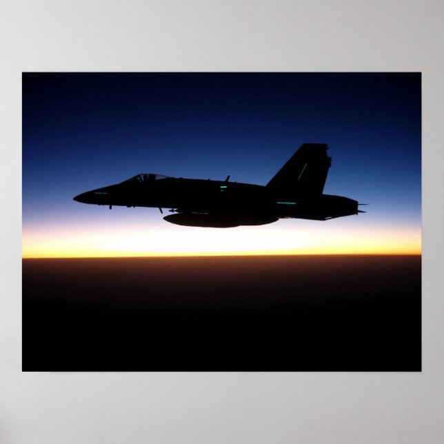 F/A-18 Hornet Poster (Front)
