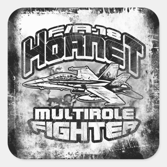 F/A-18 Hornet Square Sticker Sticker (Front)