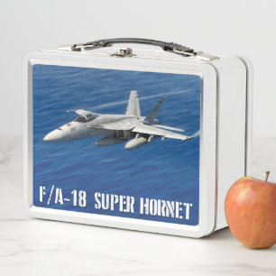 F/A-18 SUPER HORNET METAL LUNCH BOX