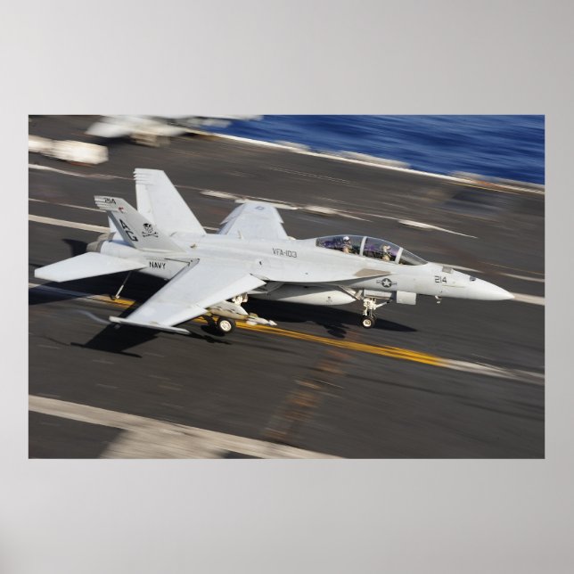 F/A-18 Super Hornet Poster (Front)