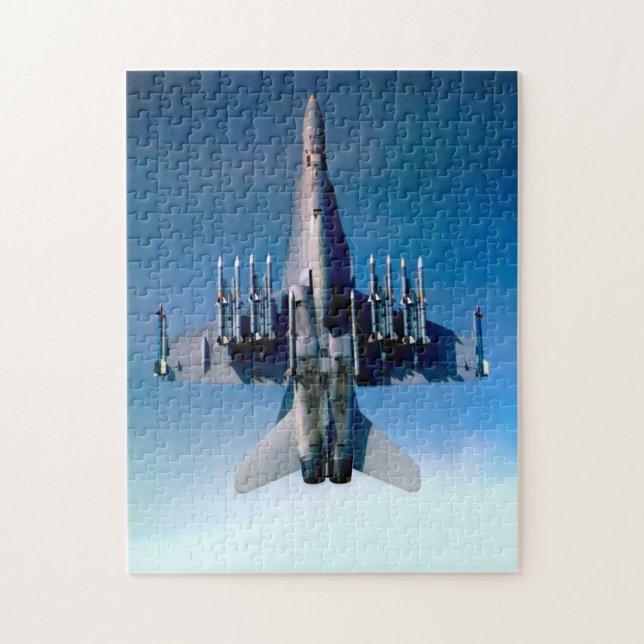 F/A-18C HORNET (11x14 INCH) Jigsaw Puzzle (Vertical)
