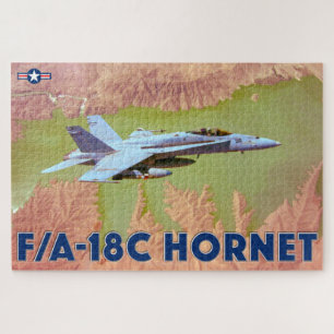 F/A-18C HORNET (20x30 INCH) Jigsaw Puzzle