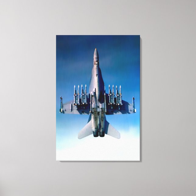 F/A-18C HORNET 24x36 Canvas Print (Front)