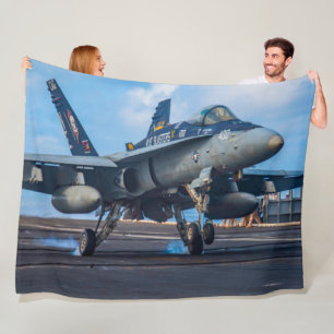 F/A-18C HORNET FLEECE BLANKET