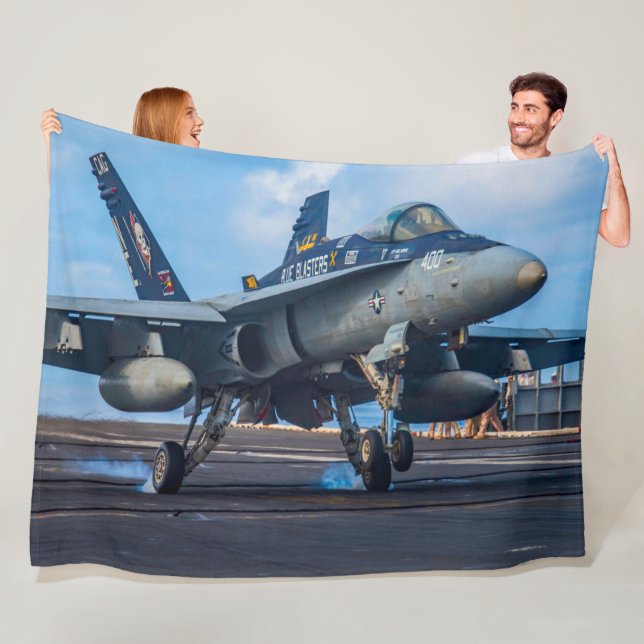 F/A-18C HORNET FLEECE BLANKET (In Situ)