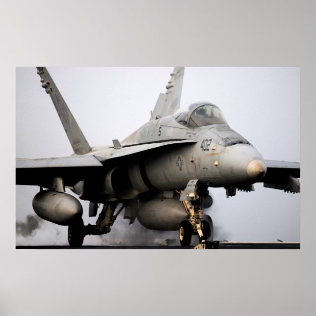 F/A-18C Hornet Poster (Front)