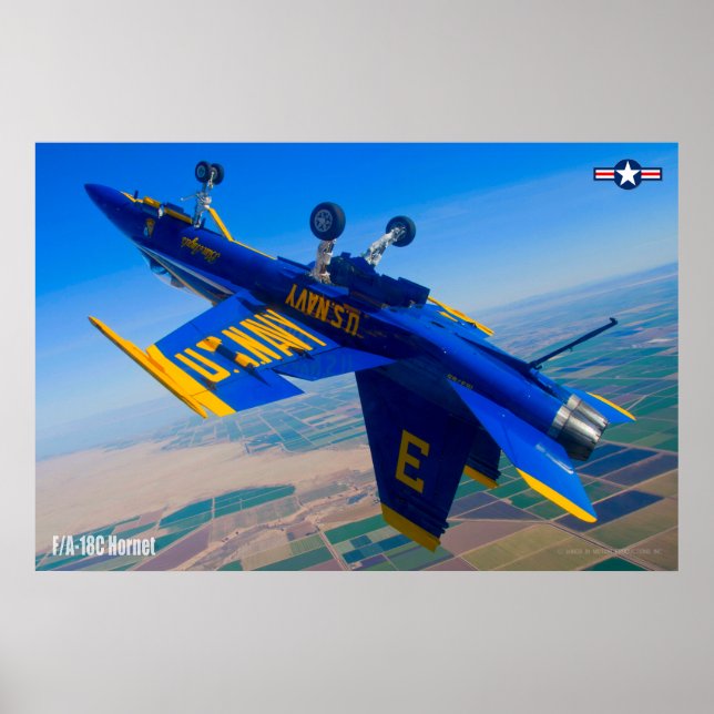 F/A-18C HORNET POSTER (Front)