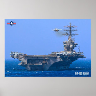 F/A-18C HORNET POSTER