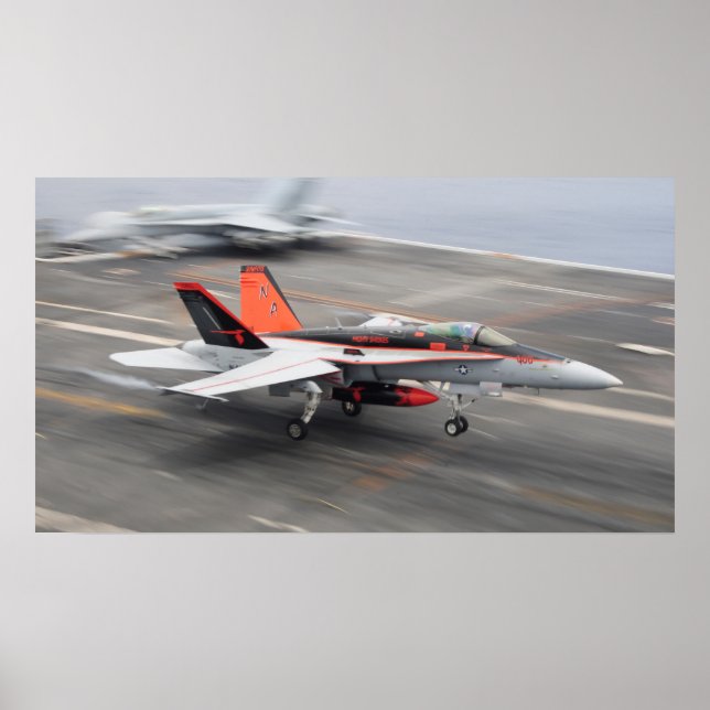 F/A-18C Hornet Poster (Front)