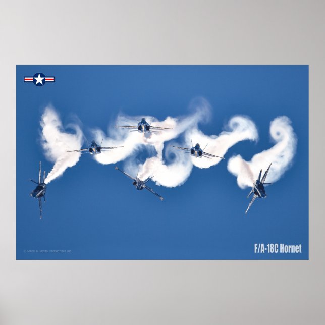 F/A-18C HORNET POSTER (Front)