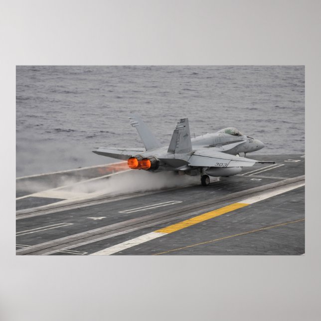 F/A-18C Hornet Poster (Front)