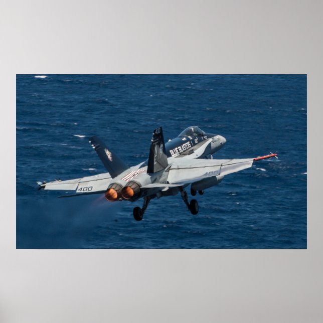 F/A-18C Hornet Poster (Front)