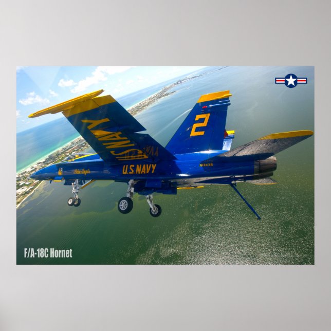 F/A-18C HORNET POSTER (Front)