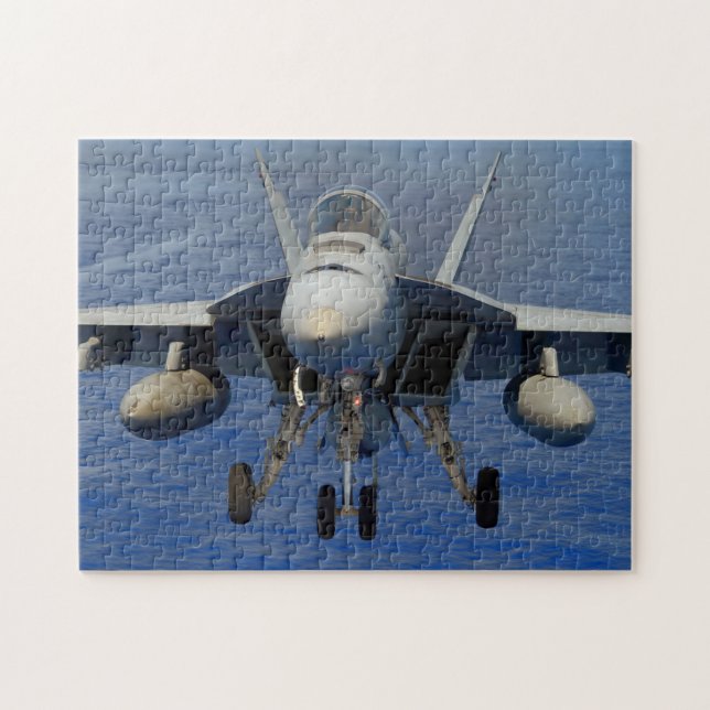 F/A-18E SUPER HORNET (11x14 INCH) Jigsaw Puzzle (Horizontal)
