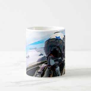 F/A-18E SUPER HORNET Fighter Pilot Mug