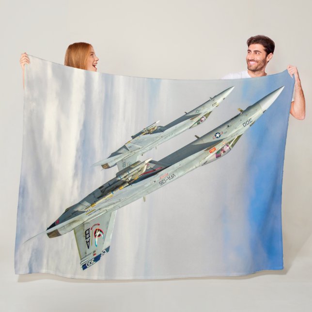 F/A-18E SUPER HORNET FLEECE BLANKET (In Situ)