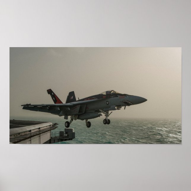 F/A-18E Super Hornet Poster (Front)