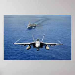F/A-18E Super Hornet Poster