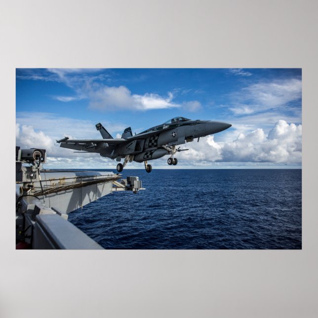 F/A-18E Super Hornet Poster (Front)