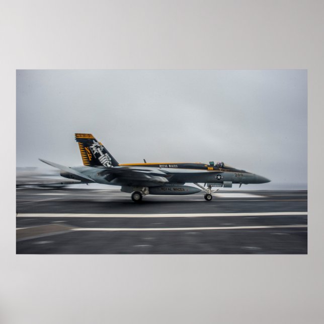 F/A-18E Super Hornet Poster (Front)