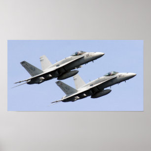 F/A-18E Super Hornet Poster