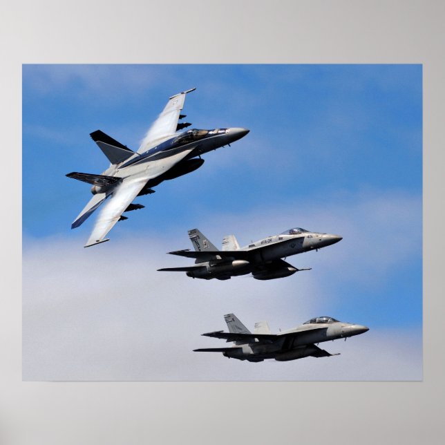 F/A-18E Super Hornet Poster (Front)