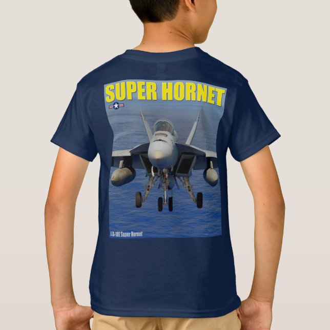 F/A-18E SUPER HORNET T-Shirt (Back)