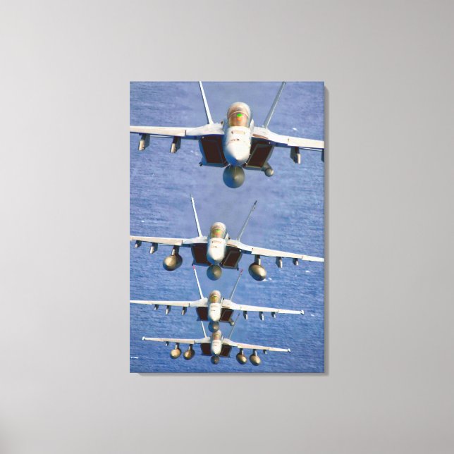 F/A-18F SUPER HORNET 24x36 Canvas Print (Front)