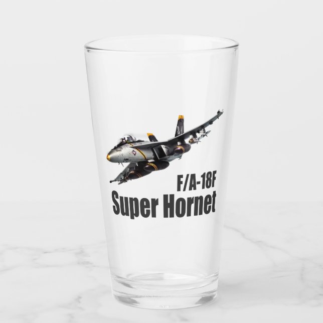 "F/A-18F Super Hornet" Glass (Front)