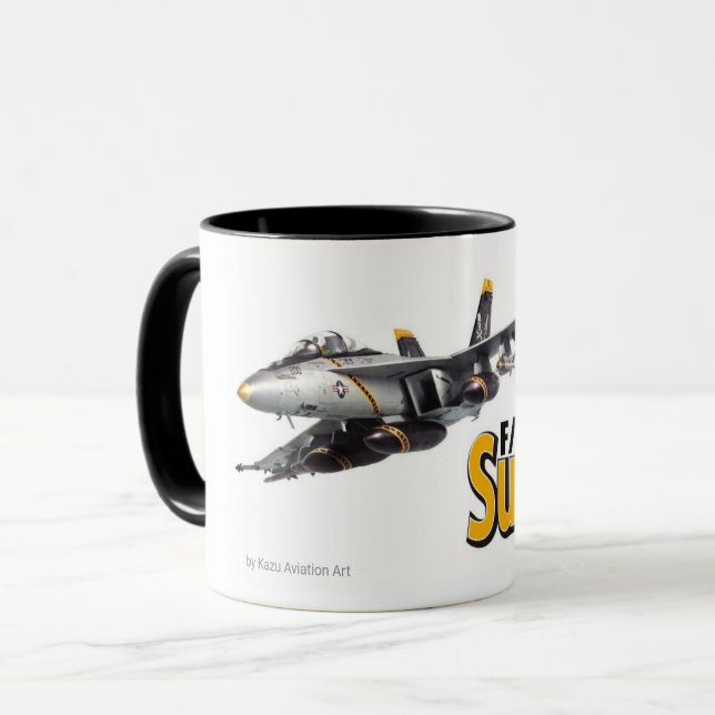 F/A-18F Super Hornet Mug (Front Left)