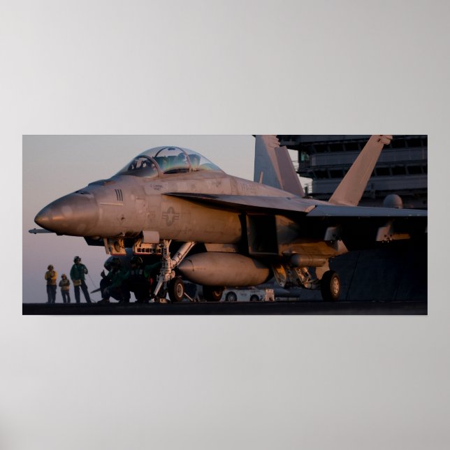 F/A-18F Super Hornet Poster (Front)