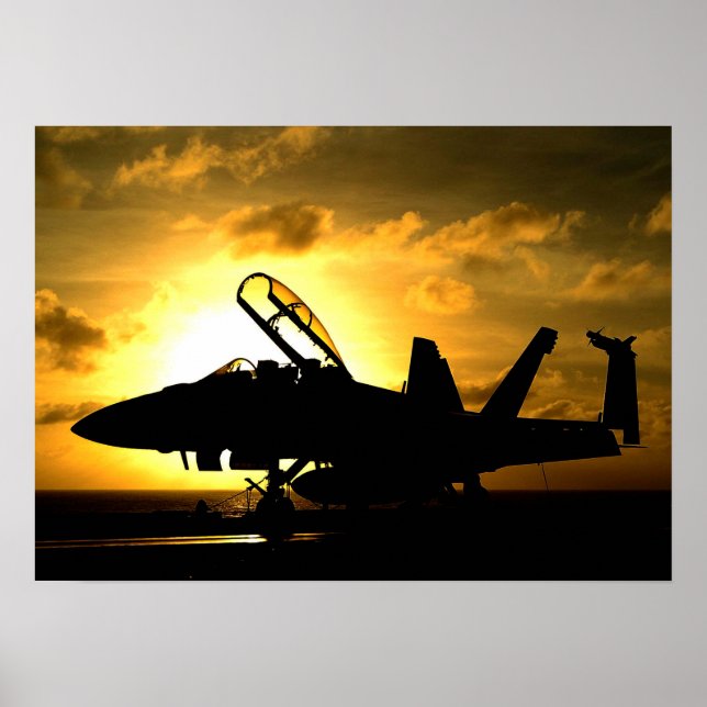 F/A-18F Super Hornet Poster (Front)