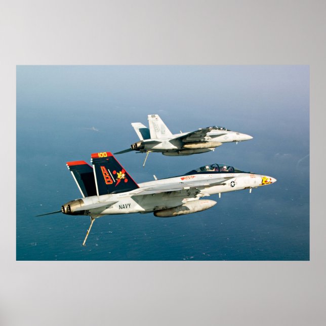 F/A-18F Super Hornet Poster (Front)
