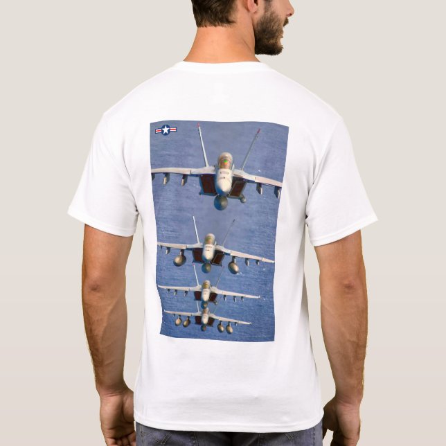 F/A-18F SUPER HORNET T-Shirt (Back)
