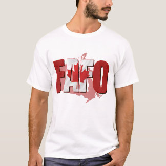 F.A.F.O Canadian Flag T-Shirt