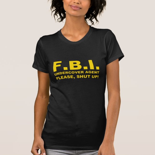 F.B.I. Agent T-Shirt (Front)