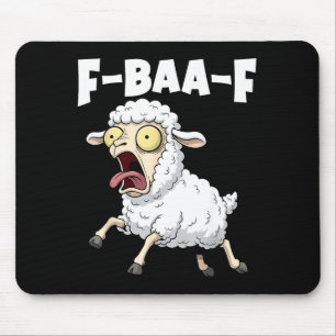 F-baa-f Meme – Funny Screaming Meme Graphic Mouse Pad